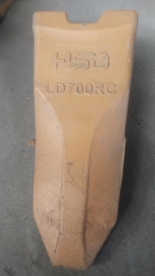 LD700RC Dents de seau de roche pour les pièces durables lourdes de l'excavatrice minière Sany