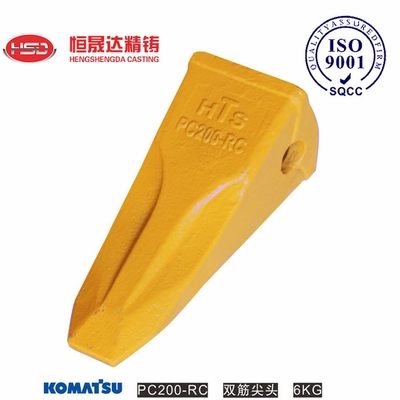 PC200 19570RC 19570 19570SK 19570TL Dentition de seau durable pour excavateur pour Komatsu