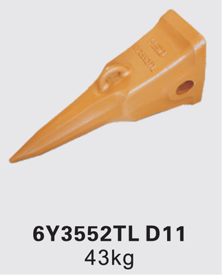 D11 D12 D12TL 6Y3552TL Efficacité de pénétration des dents de l' éventreur