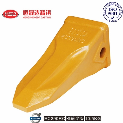 EC290 EC290RC EC360RC 1171-01910 VOLVO Dents de seau de la pelle 52HRC
