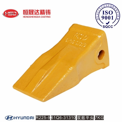 R225 R290 61Q6-31310 61N8-31310RC E262-3046 Remplacement des dents du seau de l'excavateur