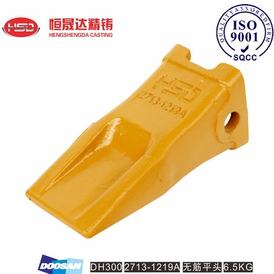 DH300 2713-1219RC 2713-1219 DOOSAN Dents de seau Bon rendement de dissipation de chaleur