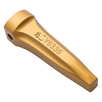Dents de seau de chargement pour excavatrice ≥ 5 pour cent Nombre de pièce 6Y6335 Dents pour les applications de chargement et de seau de chargement pour excavatrice